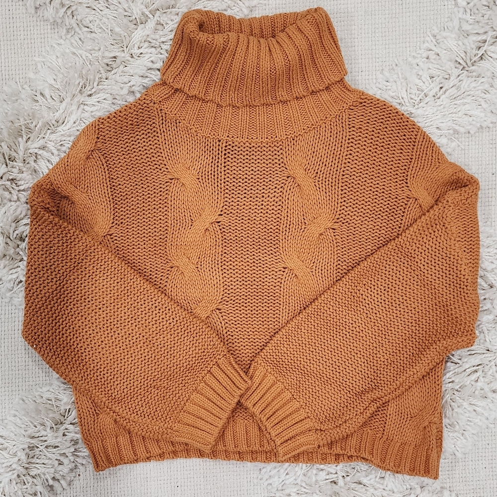 🆕️ XS womens oversized Turtle neck sweater 22 pTp